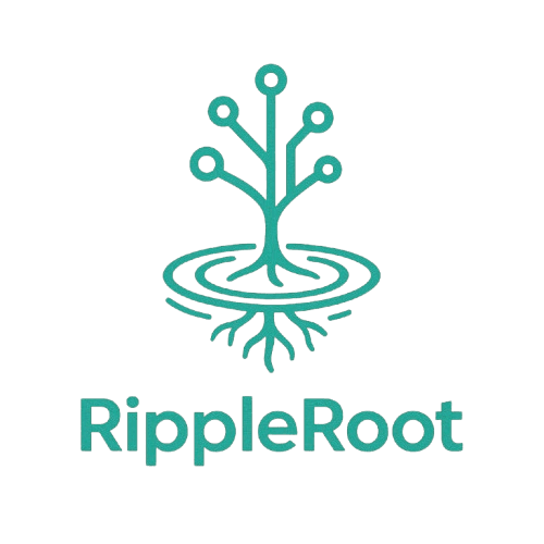 RippleRoot logo — earn crypto rewards for good and green deeds